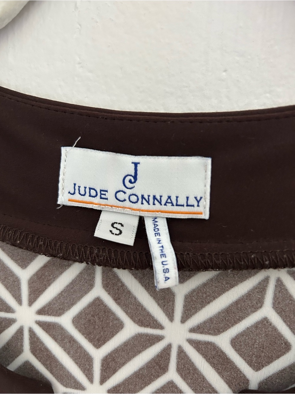 Jude Connally Midi dress Size S striped Summer Vacation Resort Pool Old money - Picture 8 of 12